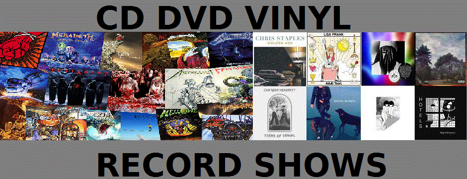 cd dvd vinyl record shows music expos